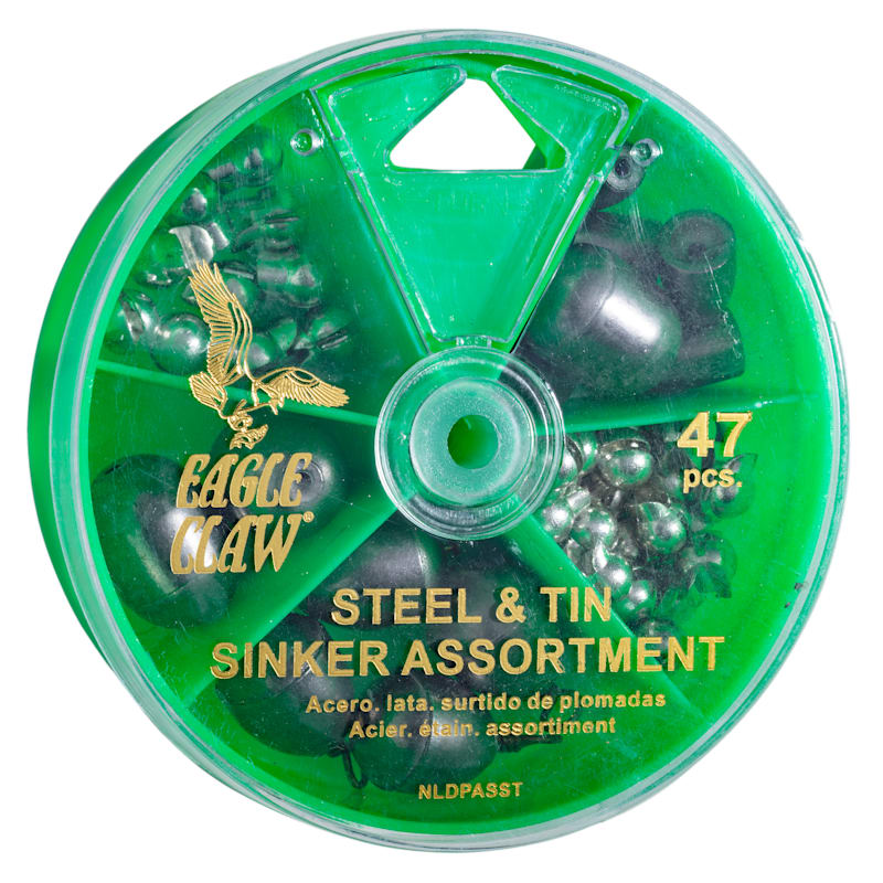 Eagle Claw 47-Piece Lead-Free Sinker Assortment