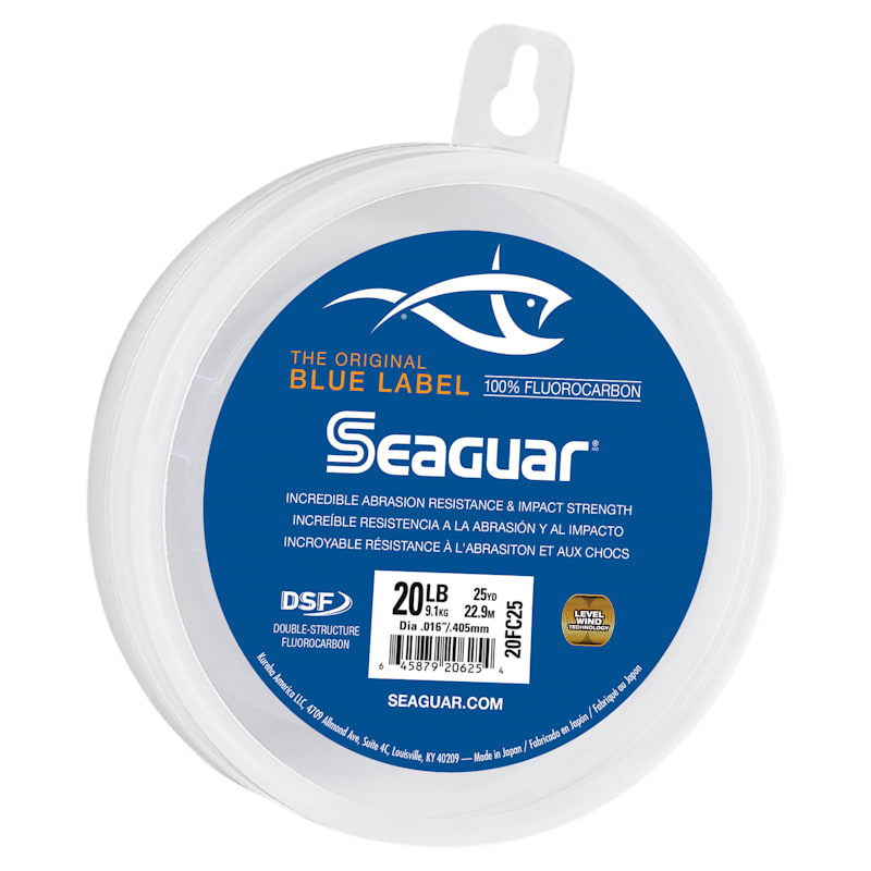 Seaguar Blue Label Fluorocarbon Leaders 25 Yards