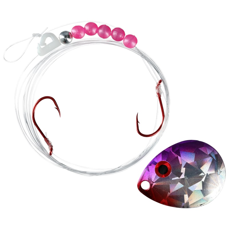 Quick Change Fish Candy 2-Hook Spinner Rig