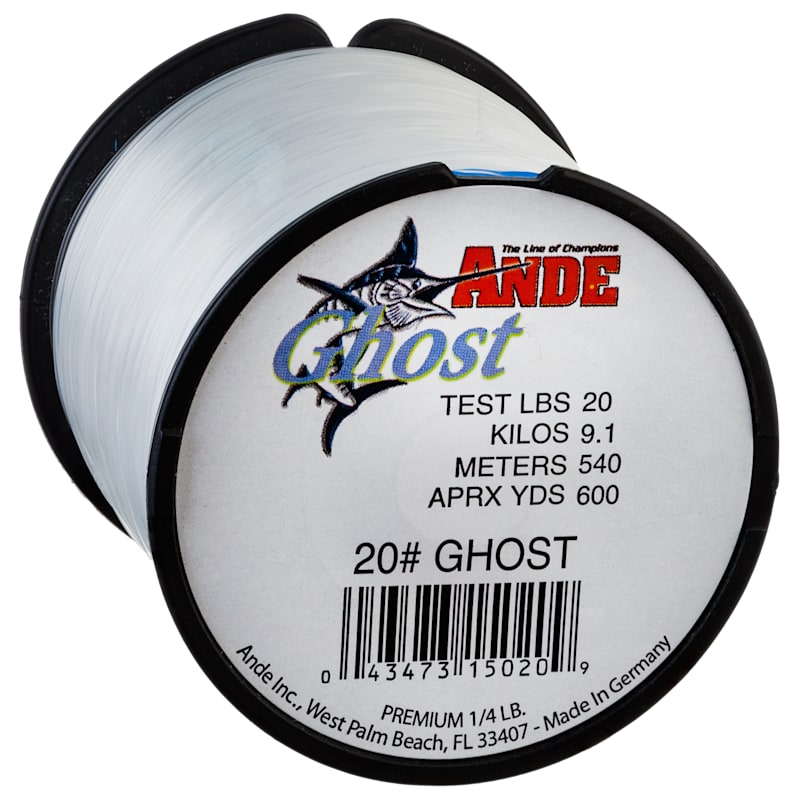 Ande Ghost Monofilament Line 1/4-lb Spool