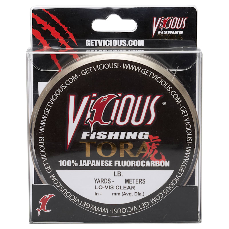 Vicious Fishing Tora 100% Japanese Fluorocarbon Fishing Line