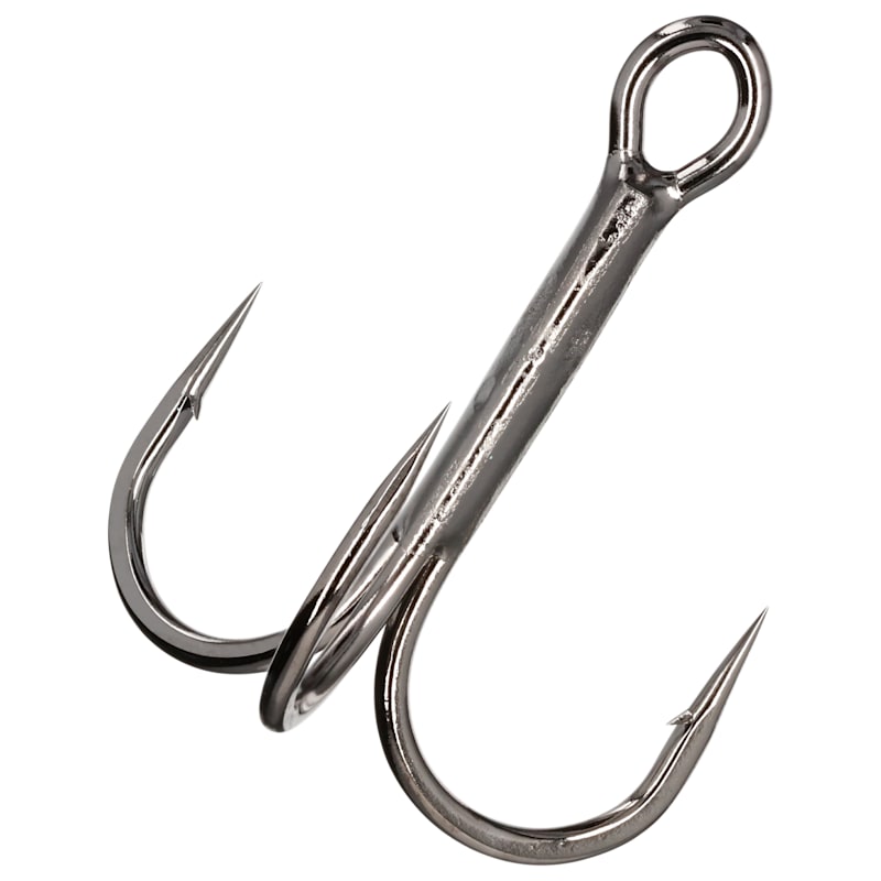 Gamakatsu 2X Round Bend Treble Hooks