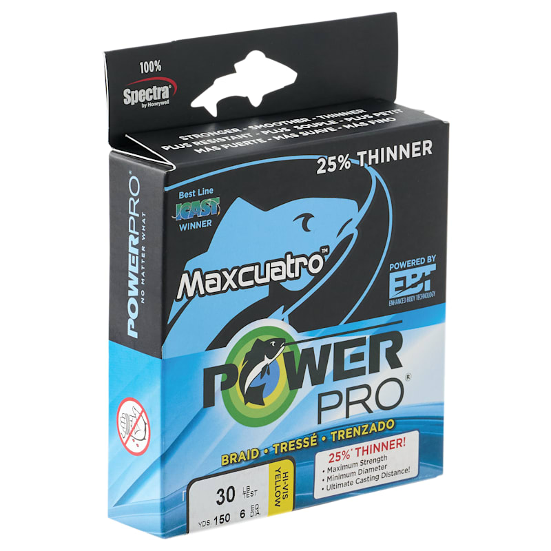 PowerPro Maxcuatro Braid Fishing Line