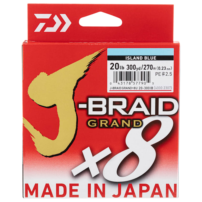 Daiwa J-Braid x8 Grand Braid