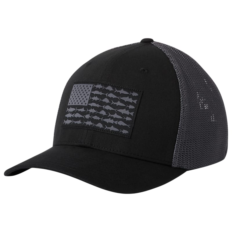 Columbia PFG Mesh Fish Flag Ball Cap