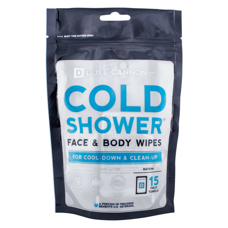 Duke Cannon Supply Co. Cold Shower Cooling Field Towels Multipack Pouch