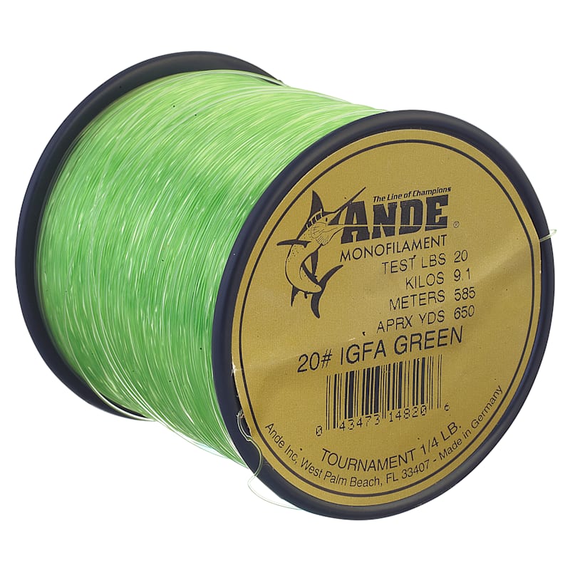 Ande Tournament Monofilament Line 1/4 lb. Spool