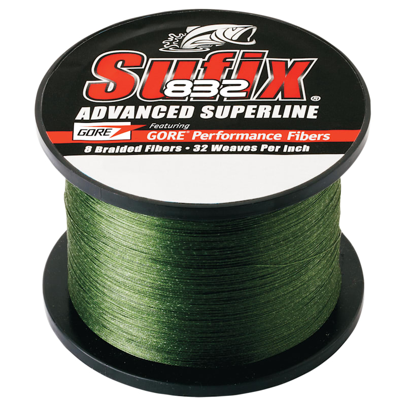 Sufix 832 Advanced Braided Superline Bulk Spool