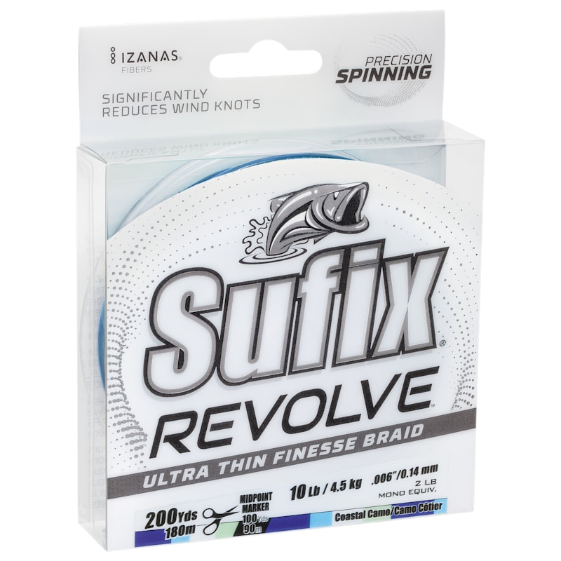 Sufix Revolve Finesse Braid Fishing Line