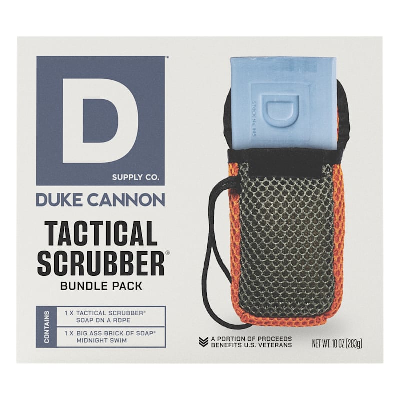 Duke Cannon Supply Co. Midnight Swim Tactical Scrubber Bundle