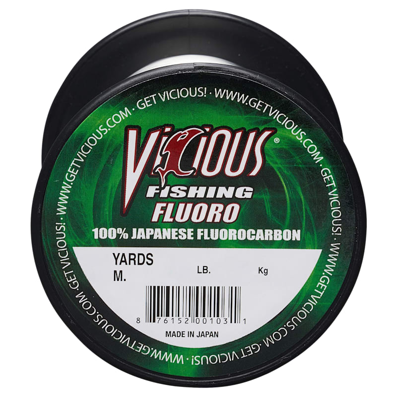 Vicious Fishing Fluoro 100% Japanese Fluorocarbon Fishing Line