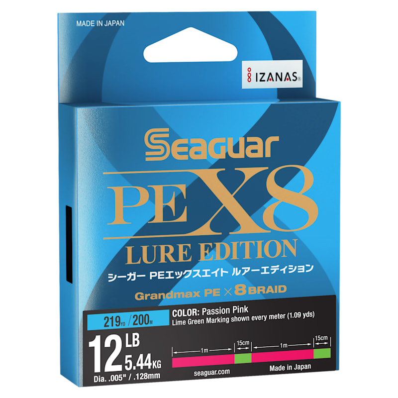 Seaguar PEX8 Lure Edition Braided Fishing Line