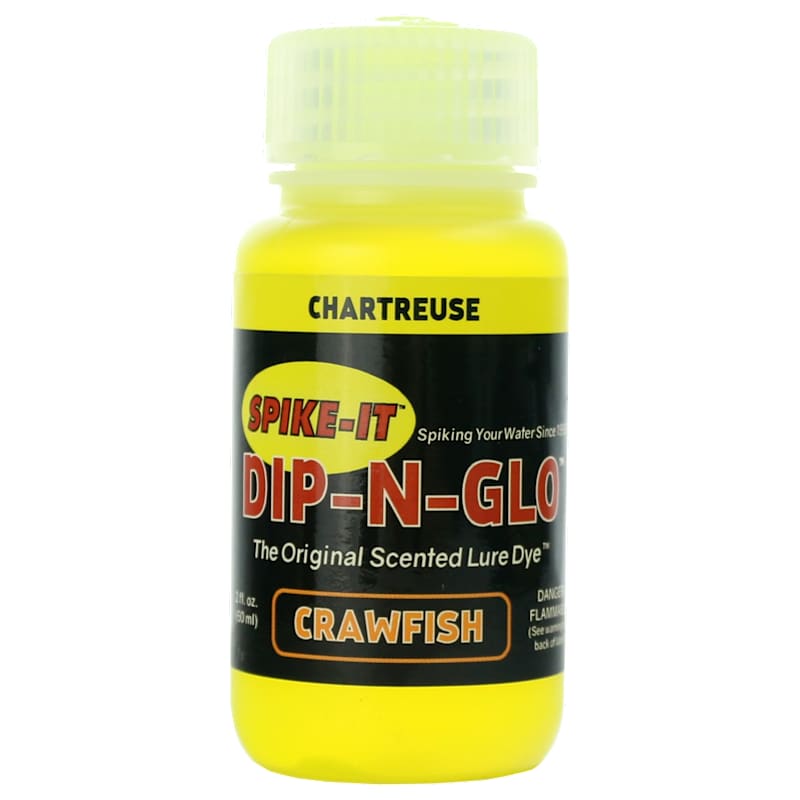 Spike-It Dip-N-Glo Soft Plastic Lure Dye Crawfish