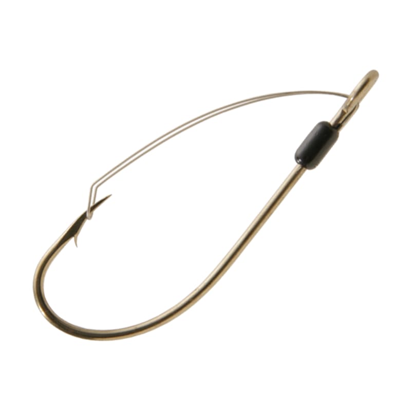 Eagle Claw Plain Shank Weedless Baitholder Hooks - 249WA