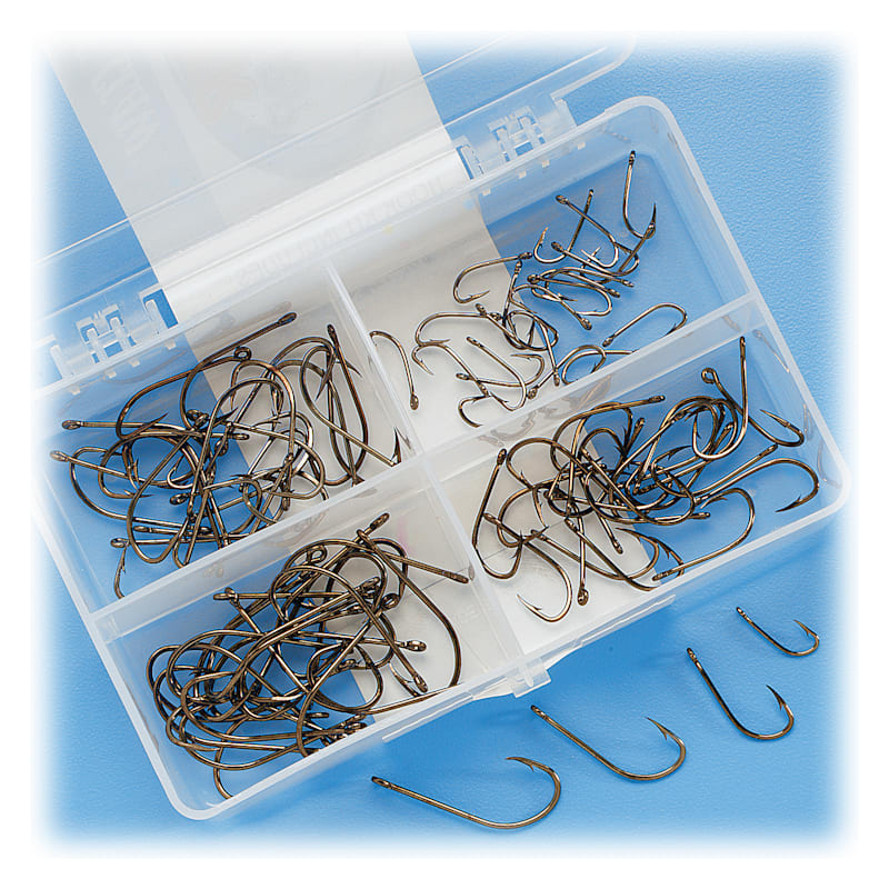 Eagle Claw 100-Piece Model 84 Baitholder Hook Kit