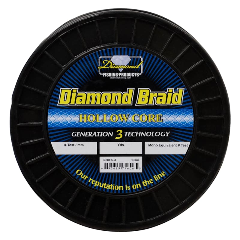 Diamond Braid Generation 3 Hollow Core Braided Fishing Line