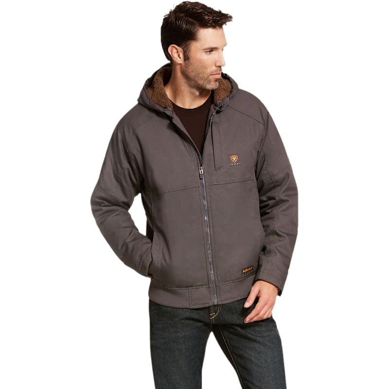 Ariat Rebar DuraCanvas Jacket with Left Chest Pocket for Men