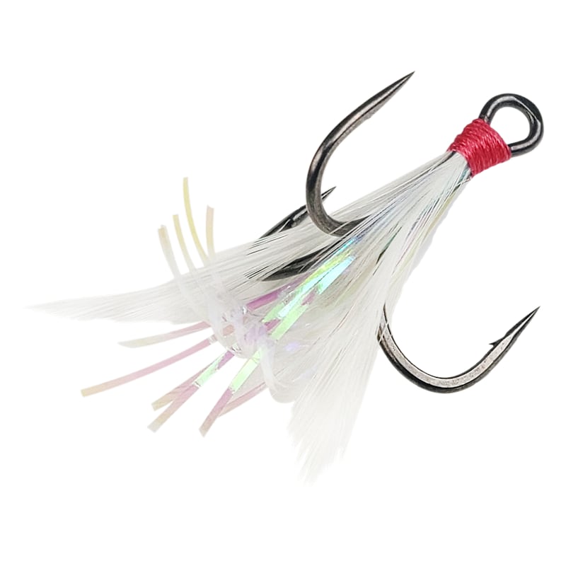 Gamakatsu G-Finesse Feathered Trebles MH