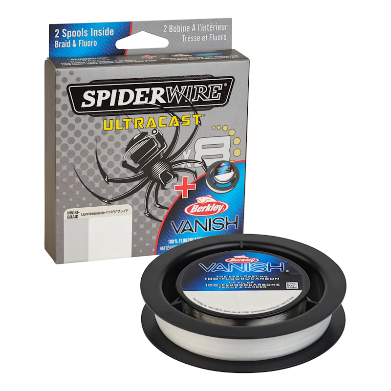 SpiderWire Ultracast/Berkley Vanish Dual Spool Pack
