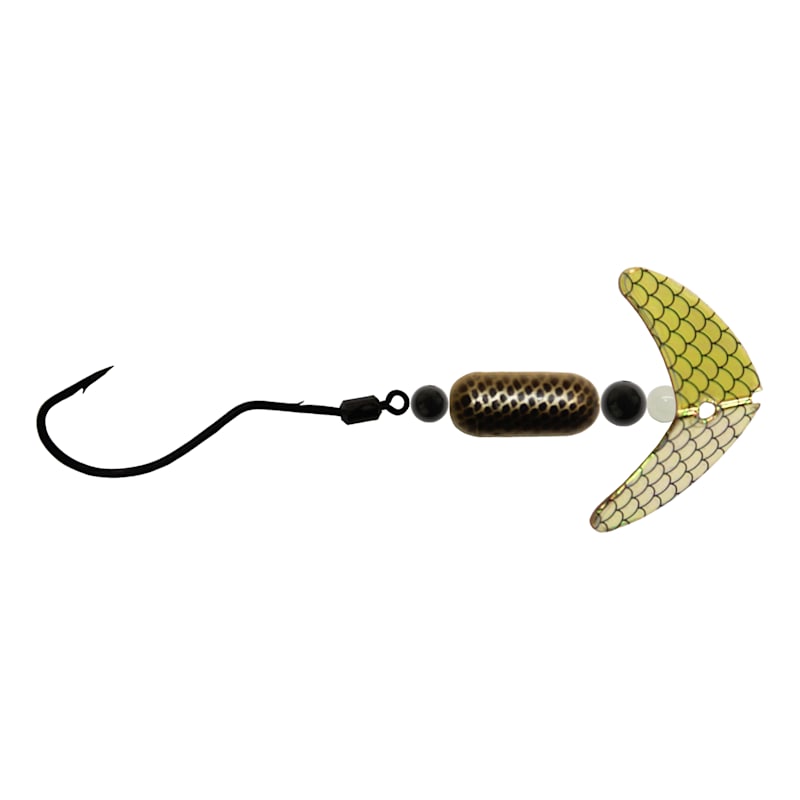 Mack's Lures Smile Blade Spindrift Floating Walleye Rig