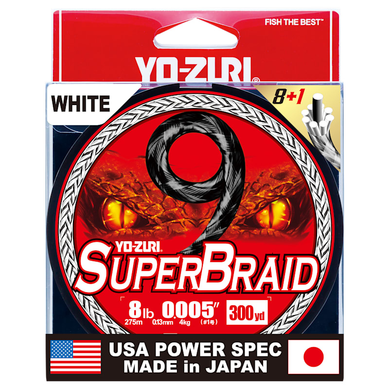 Yo-Zuri SuperBraid 9-Braid Fishing Line