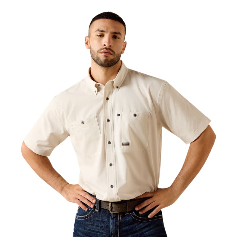 Ariat Rebar Made Tough 360 AIRFLOW Short-Sleeve Shirt