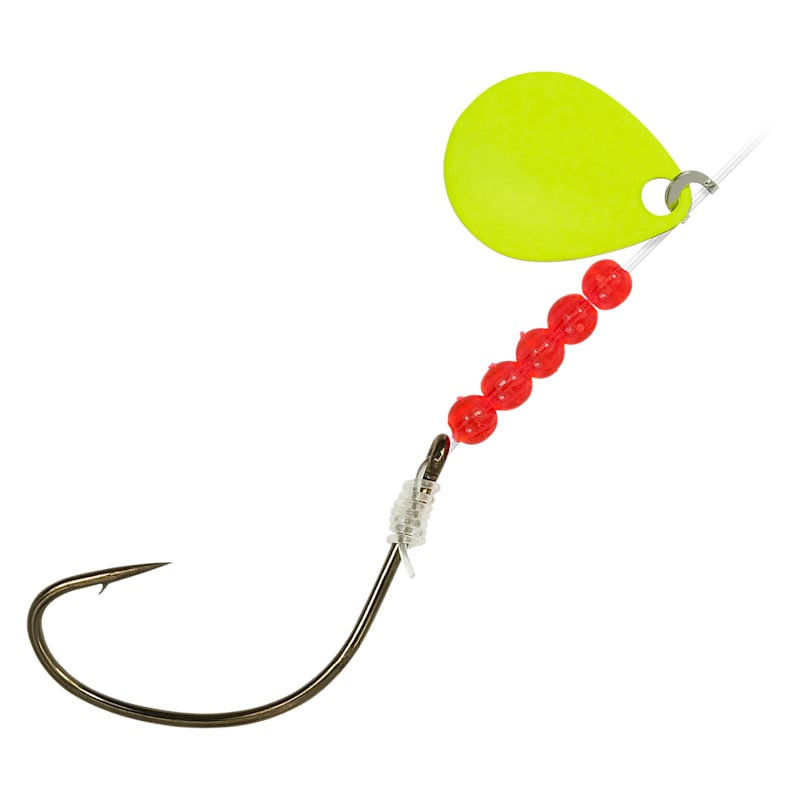 Bear Paw Flicker Snelled Kahle Hook