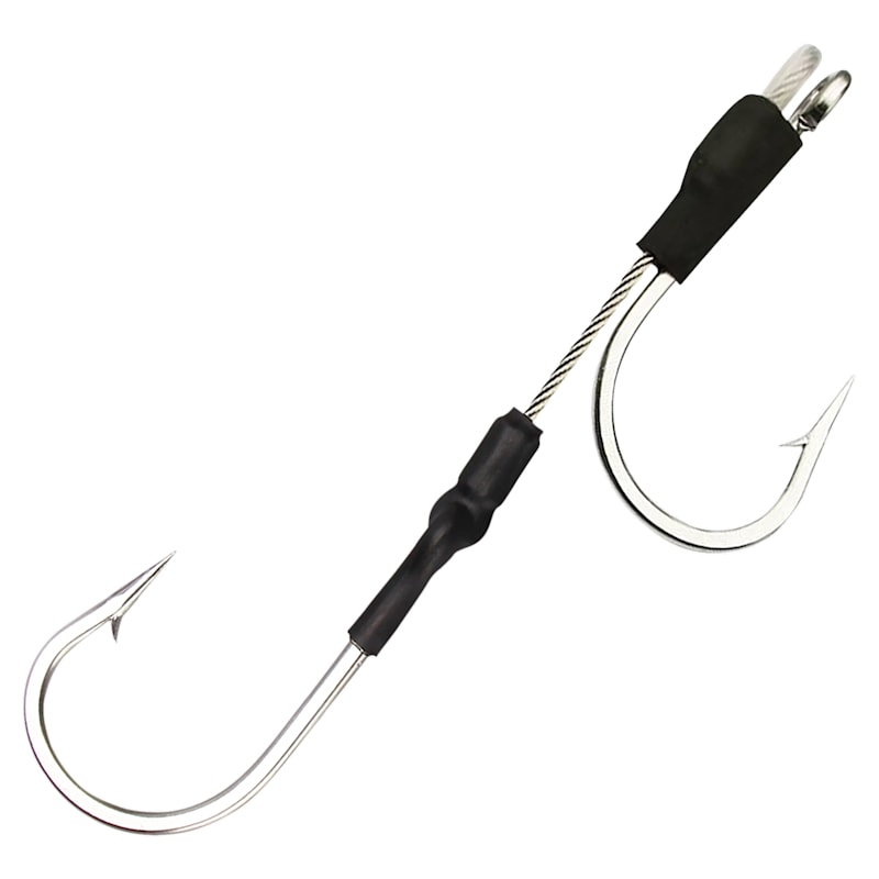 Fathom Offshore Rigged Trolling Lance Stainless Double Hookset