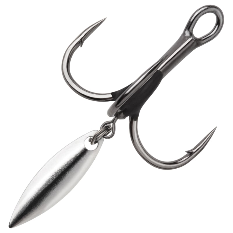 VMC 7548BD Bladed Hybrid 1X Short Treble Hook