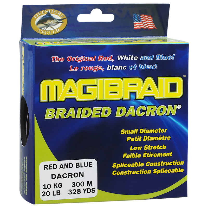 Offshore Angler Magibraid Dacron Tournament-Grade Trolling Line
