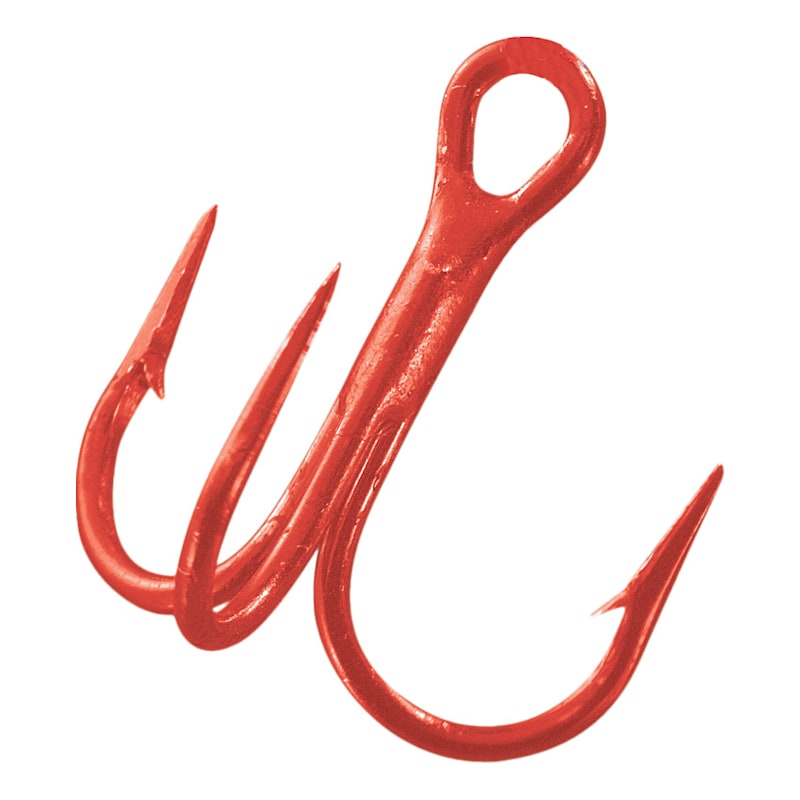 Eagle Claw Lazer Sharp Red Treble Stinger Hook