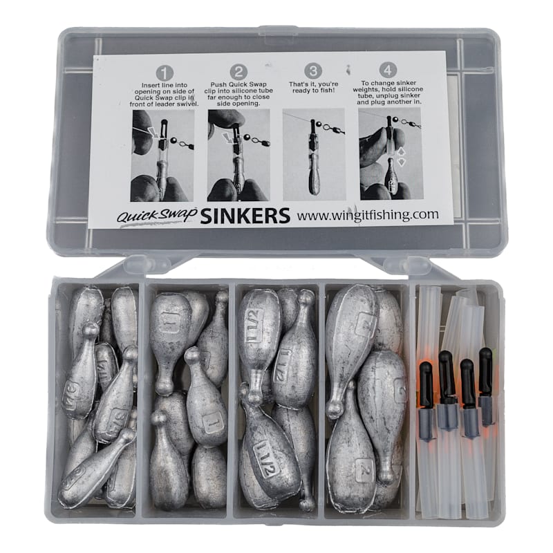 Wing It Quick Swap 50-piece Sinker Kit