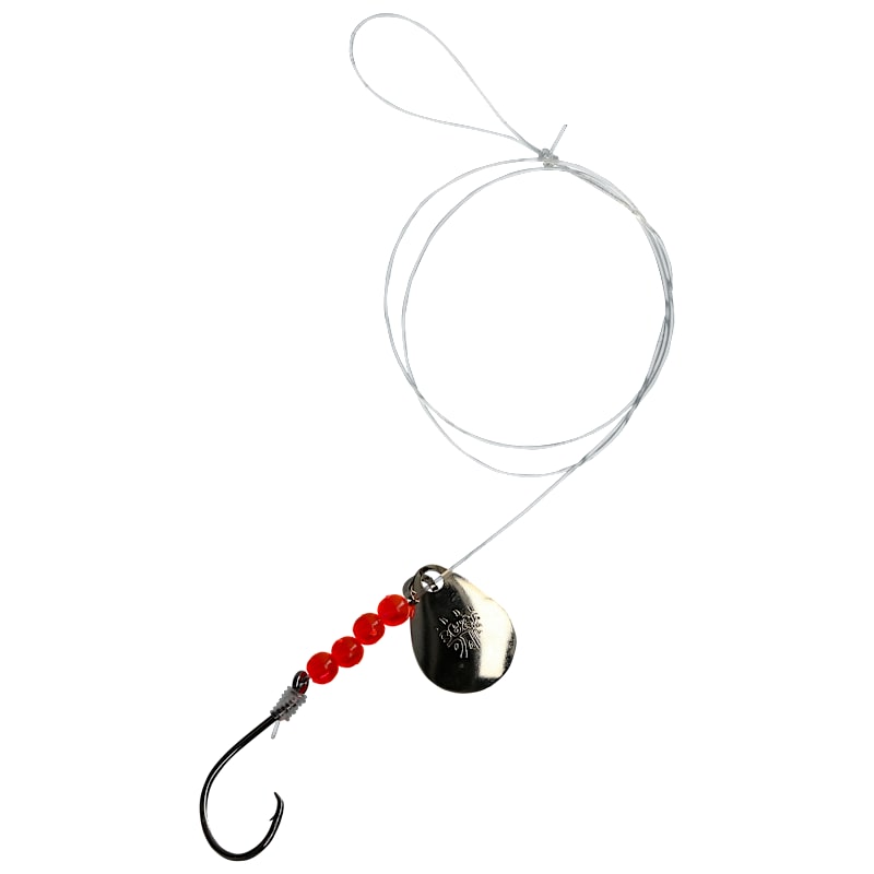 Bear Paw Flicker Snelled Circle Hook