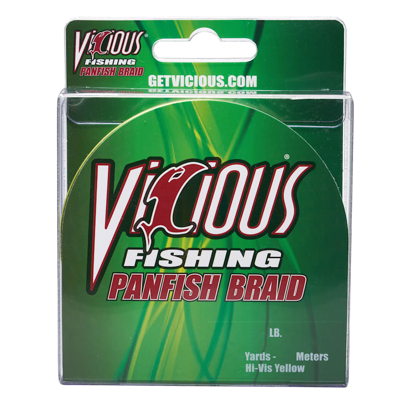 Vicious Fishing Panfish Braid Fishing Line