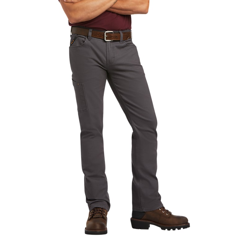 Ariat Rebar M7 Slim DuraStretch Made Tough Straight-Leg Pants for Men