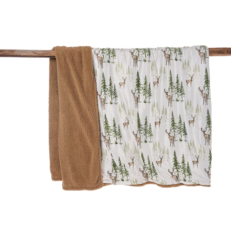 White River Home Giant Berber Throw Blanket