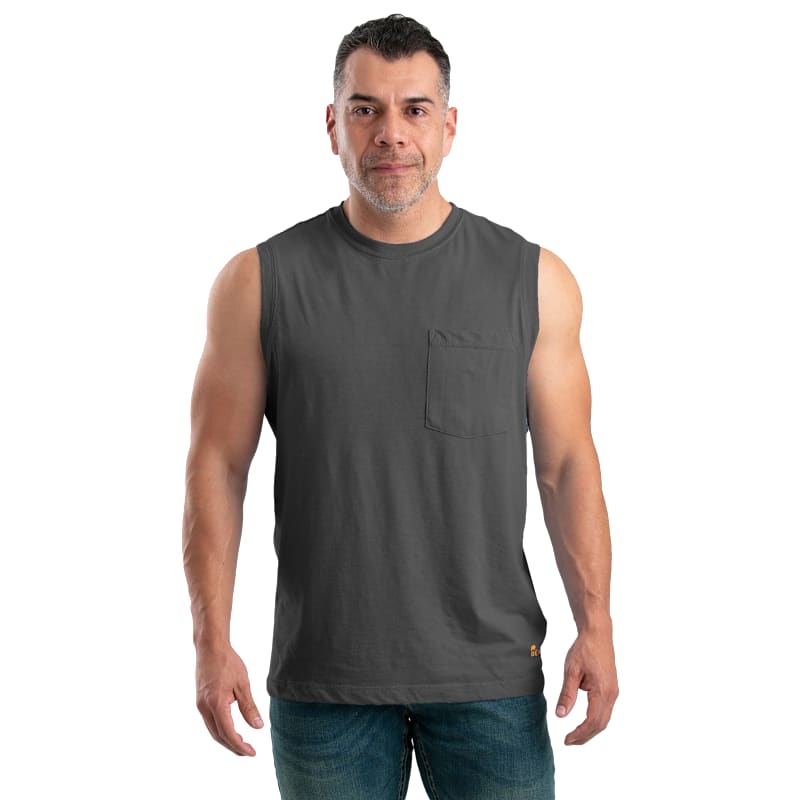 Berne Performance Sleeveless Pocket T-Shirt
