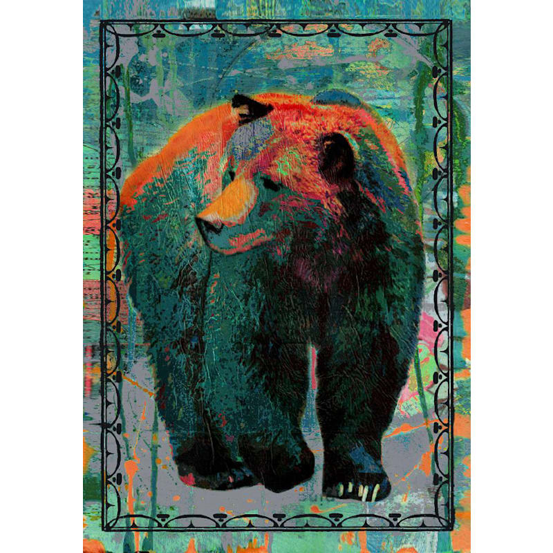 American Dakota Vertical Bear Rug