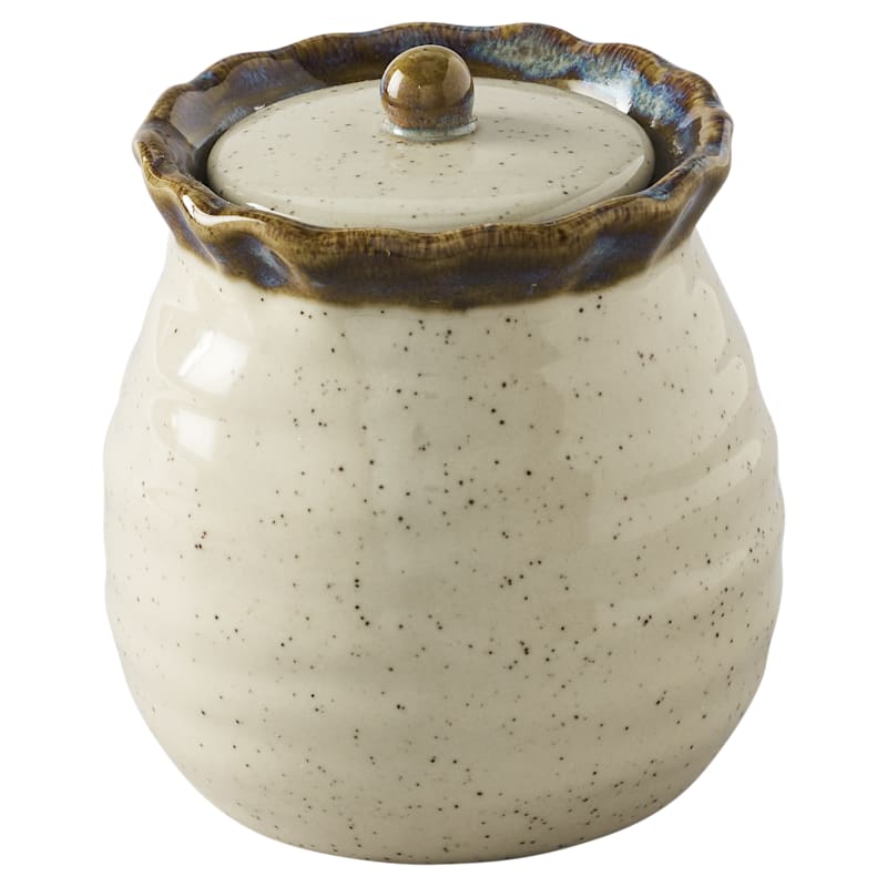White River Home Stoneware Canister