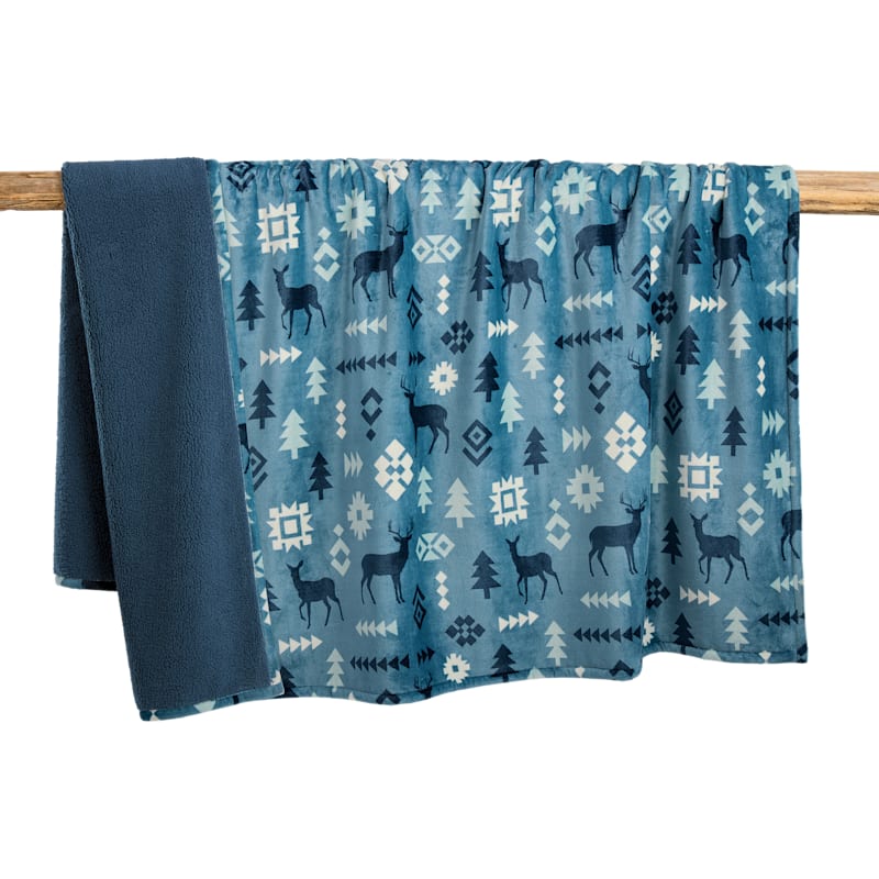 White River Home Hearthside Sherpa Blanket