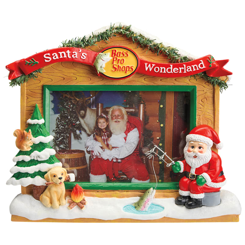 Bass Pro Shops Santa's Wonderland Picture Frame