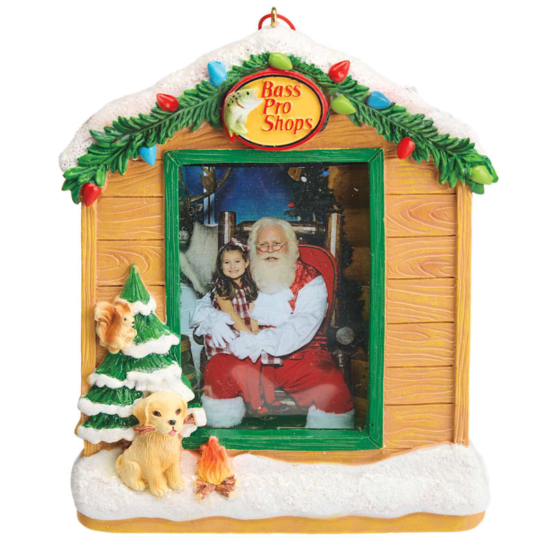 Bass Pro Shops Santa's Wonderland Picture Frame Ornament