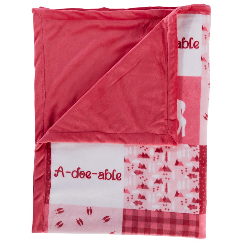 Bass Pro Shops A-Doe-Able Patchwork Blanket for Babies