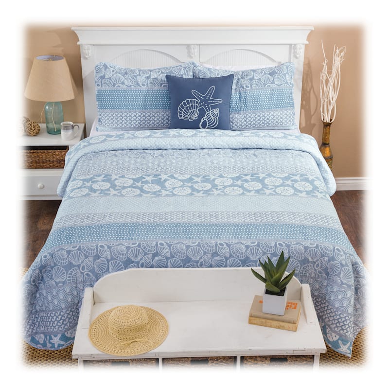 White River Home Fire Island Bedding Collection Quilt Set