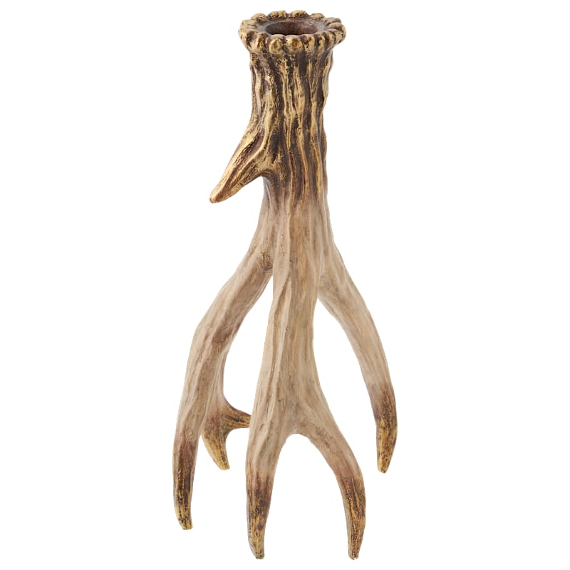 White River Home Antler Candle Holder