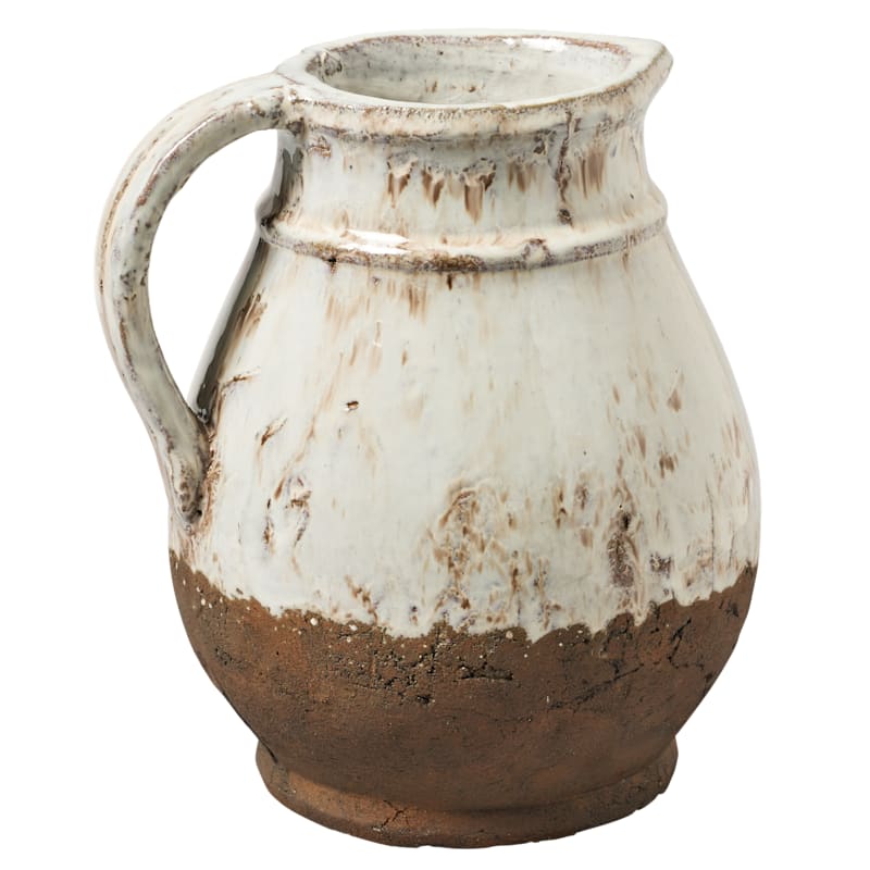 White River Home Decorative Terracotta Pitcher