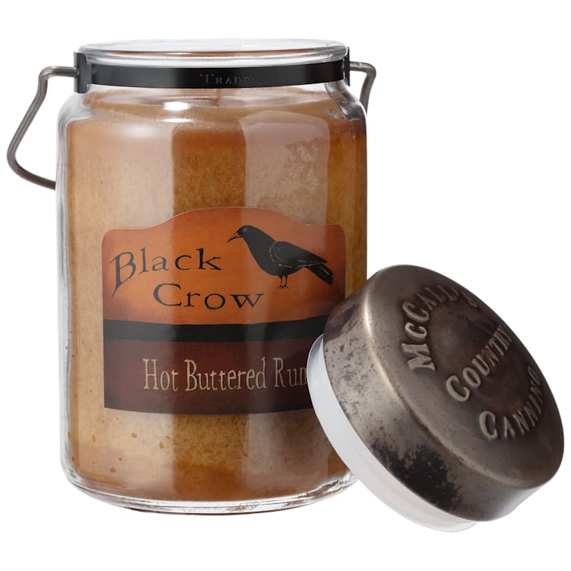 McCall's Country Canning Hot Buttered Rum Scented Jar Candle