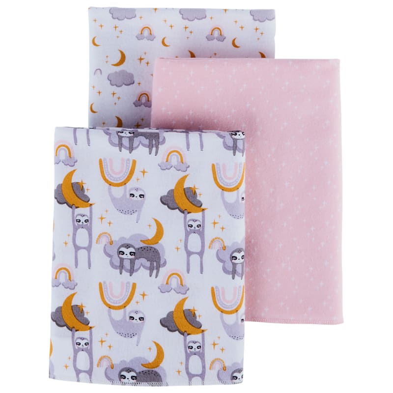 Bass Pro Shops Sleepy Sky Baby Receiving Blanket 3-Pack