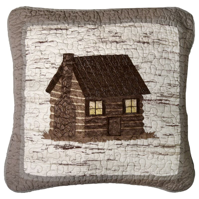 Donna Sharp Birch Forest Bedding Collection Cabin Pillow