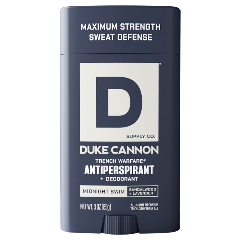 Duke Cannon Supply Co. Midnight Swim Trench Warfare Antiperspirant and Deodorant